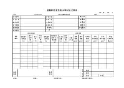 SYD21細(xì)集料密度及吸水率試驗(yàn)記錄表