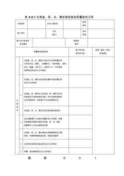 sy精選石油天然氣建設(shè)工程施工質(zhì)量驗(yàn)收規(guī)范自動(dòng)化儀表工程》