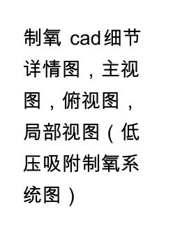 低压吸附制氧系统CAD细节图 (2)