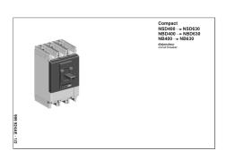 低压断路器MERLINGERIN公司NSD400型