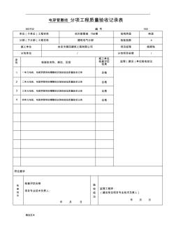 分项工程质量验收记录表 (3)