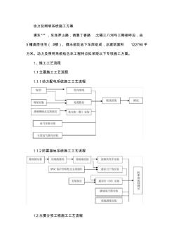 動力及照明系統(tǒng)施工方案 (2)