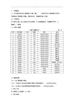 地下管道施工方案計(jì)劃