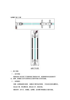 地弹簧门施工方案(20200930151039)