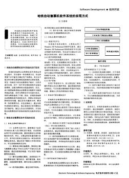 地铁自动售票机软件系统的实现方式