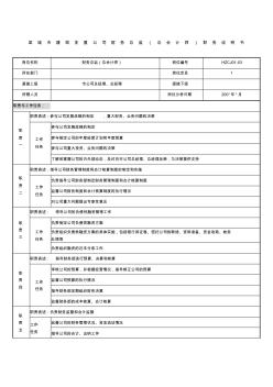 城市建筑发展公司财务总监总会计师职务说明书 (2)