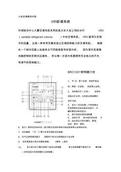 大金空调使用手册