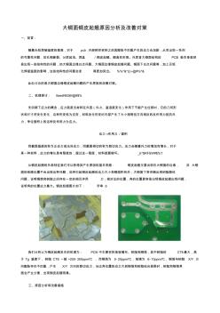 大铜面铜皮起翘原因分析及改善对策