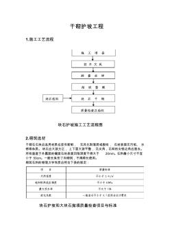 干砌石护坡施工工艺 (3)