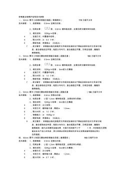 彩钢复合板围护结构技术参数