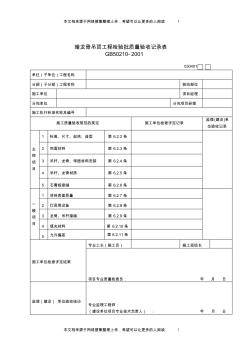 暗龙骨吊顶工程检验批质量验收记录表 (2)