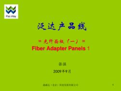 泛达产品线光纤面板1.pptx
