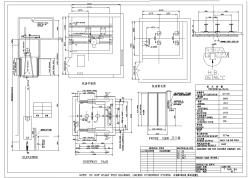 电梯CAD图-客梯详图
