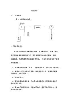 电梯系统需求分析