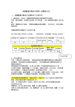 電源供電的幾種方式和工程施工要求20110