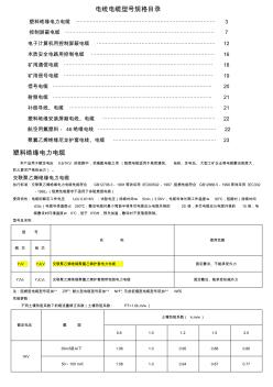 电线外径电缆型大全 (2)