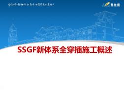 碧桂园SSGF新体系全穿插施工概述