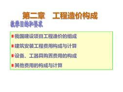 第二章工程造價構(gòu)成PPT課件