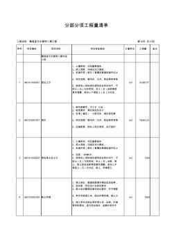 繁昌县污水管网二期工程【市政管网】-清单