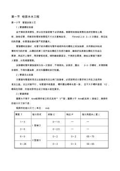 給排水水工程