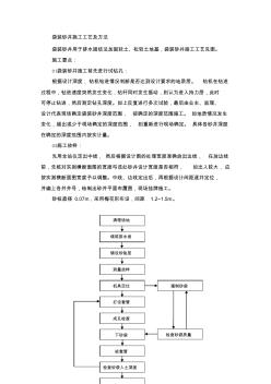 袋装砂井施工工艺及方法