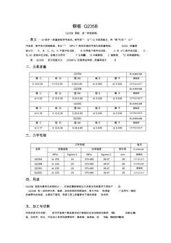 钢板Q235B化学成分及力学性能 (2)