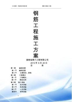 鋼筋方案改