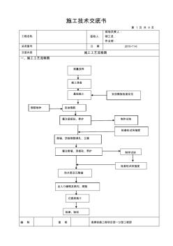 鋼筋混凝土框架涵技術(shù)交底