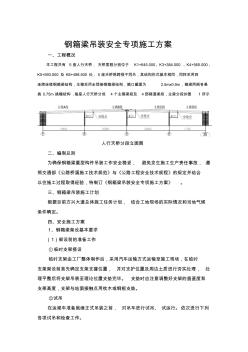 鋼箱梁吊裝安全專項施工方案 (2)