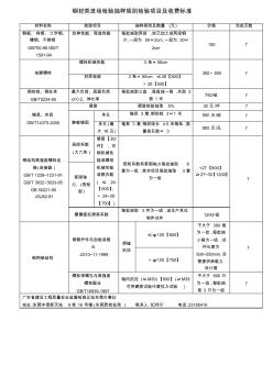 鋼結構送檢要求