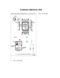 非金屬電能計量箱典型設(shè)計圖冊