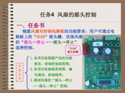 风扇的摇头控制