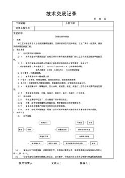 風(fēng)管及部件保溫