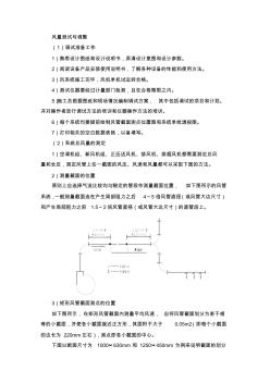 風(fēng)量測(cè)試與調(diào)整