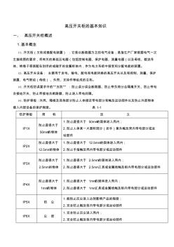 高压开关柜基本知识 (4)