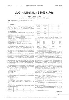 高喷止水帷幕基坑支护技术应用