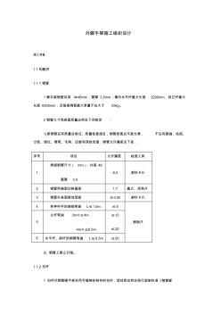 ##工程外脚手架施工组织设计