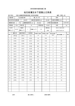 11-1桩基检验批资料