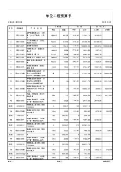 13#钢筋混凝土化粪池单位工程预算书-竖向