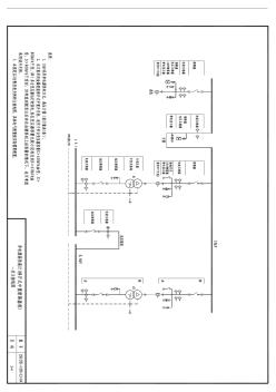 2-4单电源高供高计(移开式中置断路器柜)一次主接线图