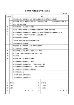 2墙板钢筋及预埋件质量验收记录表