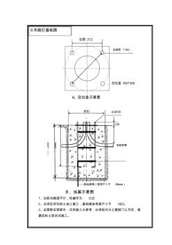 6米路灯基础图(20200930124500)