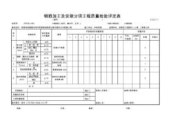 7...C-8.3.1-1鋼筋加工及安裝分項工程質(zhì)量檢驗評定表(新)