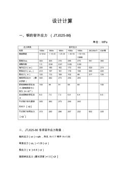 7Q345钢的容许应力、销接连接计算