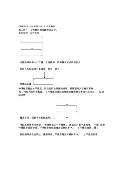 9石膏板面处理乳胶漆面层施工工艺及质量标准