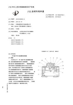 【CN109920706A】一種N極不帶滅弧裝置的斷路器【專利】