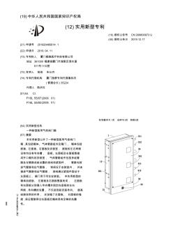 【CN209800973U】一种新型医用气体阀门箱【专利】