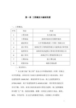 【免费下载】东方新天地广场防水工程施工方案工程概况 (2)