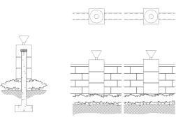【设计图纸】景观灯柱设计施工图007(精选CAD图例)