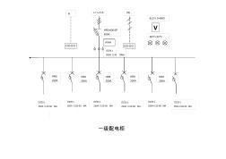 一級配電柜內(nèi)設(shè)備布置圖